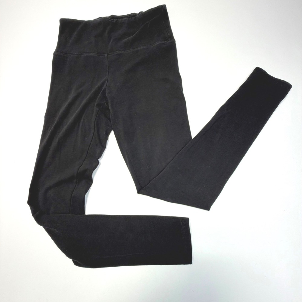 Garage High Rise Black Cotton Leggings TP/XS – Soft Stretch Basic Lounge Pants